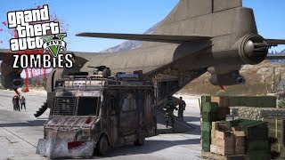 GTA 5ZOMBIES VS MILITARES  TOMANDO BASE 3EdgarFtw [upl. by Anor]