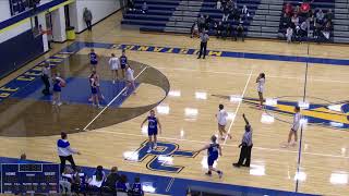 Portage Central High School vs Harper Creek High School Womens JV Basketball [upl. by Kendal]