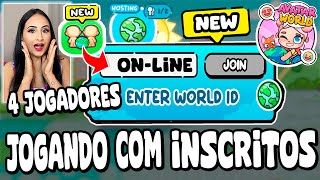 JOGANDO ONLINE COM INSCRITOS NO PAZU AVATAR WORLDCÓDIGO JOGAR JUNTO  MARY GAMES AO VIVO [upl. by Ovatsug898]