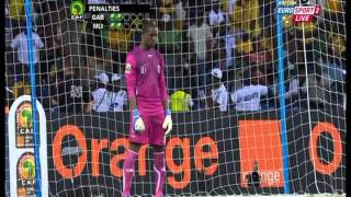 Gabon vs Mali African Nations Cup 2012 Quarterfinals full highlights [upl. by Vincenty]