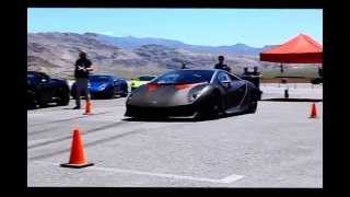 Sesto Elemento Lamborghini Test Drive [upl. by Sigismond]