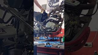 250cc Dirt bike manual injection start motorcycle engine dirtbike shorts [upl. by Lithea890]