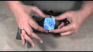 How to create a faux ceramic pendant with Shirley Rufener our newest Polymer Clay TV host [upl. by Eneg336]