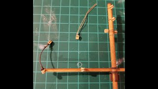 Technique for tying blocks on model ships [upl. by Jennee]