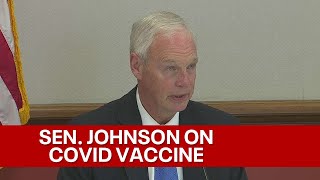 Sen Ron Johnson with families on adverse reactions to COVID vaccine  FOX6 News Milwaukee [upl. by Floss]