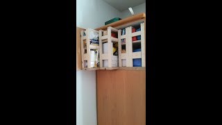 Video Schrankumbau Teil 1 als ApothekerSchrank selber bauen [upl. by Ennirok440]