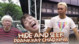 HIDE AND SEEK PRANK KAY CHAD KINIS NABUWISET SIYA EH  BEKS BATTALION [upl. by Hagi719]