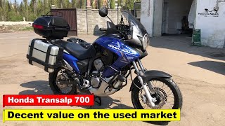 Honda Transalp 700 2008 2012 review Decent value on the used market [upl. by Dennis]