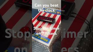 Beat the clock Stop the timer on 777secs Event hire Northern Ireland carnival game rental [upl. by Bobbette]