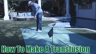 Riggs Teaches You How To Get Transfused at the Barstool Super Bowl House [upl. by Fulvia]