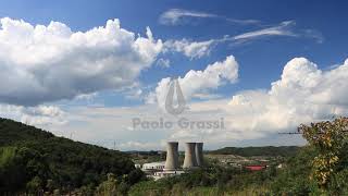 MVI 0021 Larderello Geothermal power plant for electricity production [upl. by Schofield609]