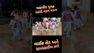 Ras mahavir yuvak garbi mandal vadal garba vadal viralvideo treding gujarati [upl. by Centonze]