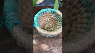 DIY Coiled Basket [upl. by Odareg]