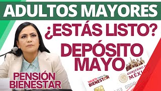 💰Depósitos de Mayo Pensión Bienestar ESTÁN LISTOS Adultos Mayores🧓✅ [upl. by Amolap]