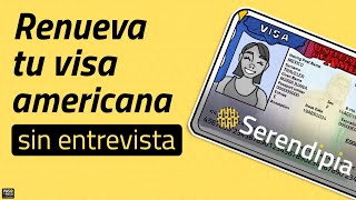 ¿Cómo renovar la visa americana SIN ENTREVISTA Tutorial paso a paso [upl. by Ojeillib]