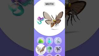 Mermaid  Moth  Tideglide  Animash  YouTube Shorts gaming gameplay youtube animash [upl. by Ettevad]