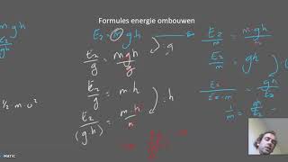 Formules energie ombouwen [upl. by Nuawaj]