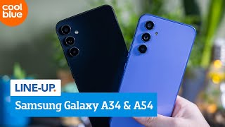 Samsung Galaxy A34 amp A54  Line up [upl. by Rind]