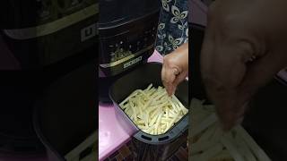 French fires in Air Fryer  Usha iChef frenchfries airfryer uljhan aloosnacks airfryerrecipes [upl. by Ramgad]