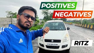 Maruti Suzuki Ritz Second Hand Positives and Negatives  Ritz Car Review in 2023 [upl. by Annaerb216]