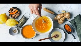 Ginger Turmeric Lemon and Honey  Tea health and longevity  Natural Master No1 [upl. by Enitram105]