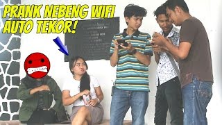 NEBENG WIFI YOUTUBAN RAME RAME AUTO TEKOR [upl. by Eetnom]