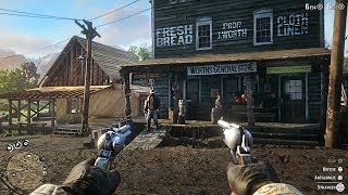 Red Dead Redemption 2 Free Roam Gameplay LIVE Robbing Stores Bounties Hunting Fishing [upl. by Asin]