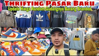 Update Harga Random  Thrifting  Pasar Baru Jakarta  Sepatu Jacket HoodieCrewneck amp Topi [upl. by Ellevel]