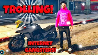 TROLLING INTERNET GANGSTERS LIVE GTA 5 RP [upl. by Rossy]