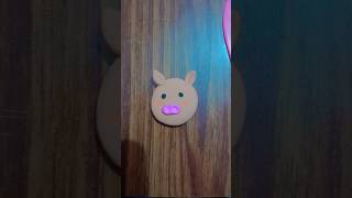 How to make easy clay piggy 🐷 shots ytshorts youtubeshorts clayartandcraft superdryclay piggy [upl. by Lady270]