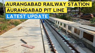 Aurangabad Railway Station  Aurangabad Pit Line Update  Junaid Vlogs [upl. by Ambrosine]