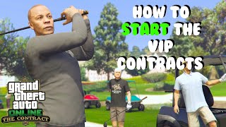 How To Start The VIP Contracts In The Agency GTA Online [upl. by Lawrence]