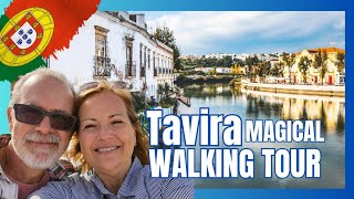 TAVIRA PORTUGAL  Magical Walking Tour  Algarve SouthEast Coast [upl. by Swigart383]