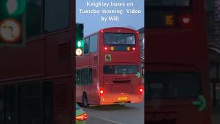 Keighley Buses on a Tuesday morning Buses￼ [upl. by Yraccaz]