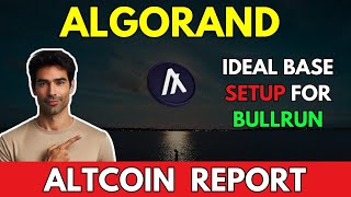 ALGORAND Ideal Base Setup for BullRun  Algorand Price Prediction [upl. by Einitsed]