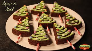 ❅ Recette des Sapins de Noël au Chocolat ❅ [upl. by Sheng]