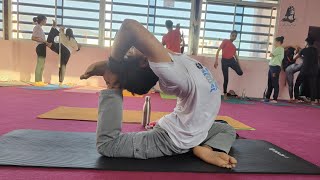 Back Opening Exercises  Backward Bending Practices  Advance Back Bending Training Class Yograndhir [upl. by Jedd874]