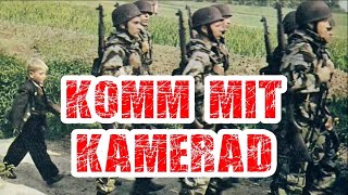 Komm mit Kamerad  German Paratrooper Song  English Translation [upl. by Cattier]