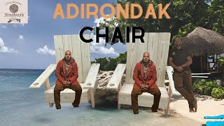 Adirondack chair build [upl. by Clementis474]