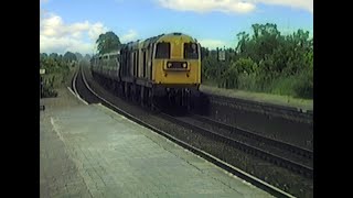 British Rail 1988  Summer Saturday Skegness trains at Heckington [upl. by Ajiat]