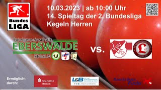 🎳 Kegeln 14 Spieltag SG Eberswalde vs SpG Motor Adlershof  Lichtenberg 47  2 Bundesliga [upl. by Lussier]