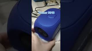 รีวิวลำโพงบลูทูธ Koleer S918 Bluetooth speaker by PDCเทียนทะเล [upl. by Illyes124]