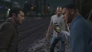 TREVORFRANKLIN AND MICHEAL TEAM UP AND KILL ALL OF THEIR ENEMYSGTA5NoCommentarySTORY ENDS [upl. by Urita]