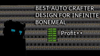 Donut SMPs Best Kept Auto Crafter Design for MAXIMUM Bonemeal [upl. by Docilla]