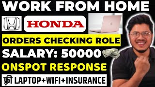 Best Work from home jobs 2024😍 Online jobs at home  Remote jobs  Package6LPA  MNC jobs online [upl. by Kassaraba]