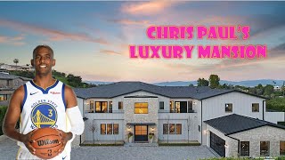 Inside Chris Paul 165 Million Encino Mansion [upl. by Andromeda877]