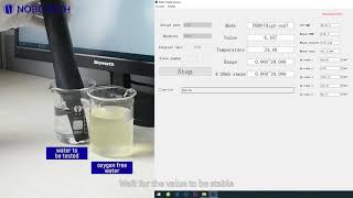 Water digital dissolved oxygen sensor operation [upl. by Natsirk810]
