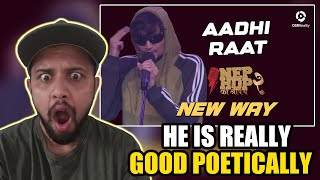 LYRICALLY AND VOCALLY TOO GOOD  nephopkoshreepech AADHI RAAT  NEW WAY reaction [upl. by Sinylg921]