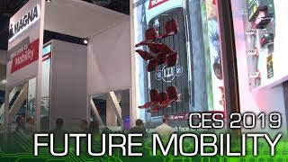 Magna Addressing the Mobility Ecosystem  CES 2019 [upl. by Annoik]