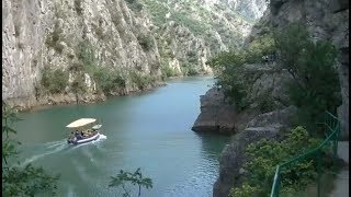 Жемчужина Македонии Каньон Матка Macedonia Matka Canyon [upl. by Verdi4]